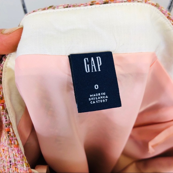 Gap Wool Tweed A-Line Skirt Sz 0 - Picture 7 of 11